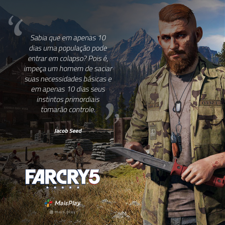 Conhe A Quem S O Os Vil Es Do Game Far Cry E Veja Algumas Frases Que