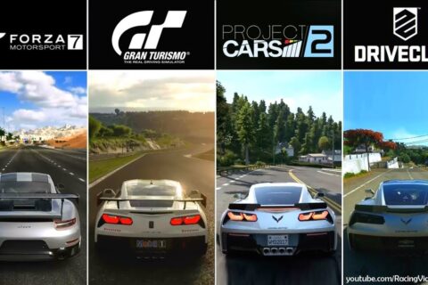 Quem sai melhor na fita? Forza 7, Gran Turismo Sport, Project Cars 2 ou DriveClub