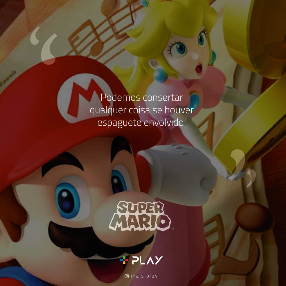 Frases inesquecíveis do Super Mario - Mais Play