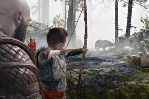 Frases interessantes entre Kratos e Atreus do game God of War