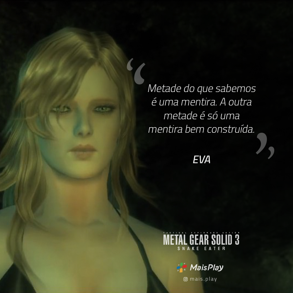 22 Frases reflexivas que marcaram momentos importantes do Metal Gear Solid  3: Snake Eater - Mais Play