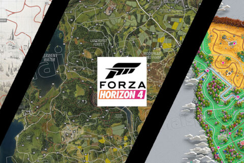 A localização de todas as placas de bônus e influência do Forza Horizon 4 (Inclusive das DLC’s)