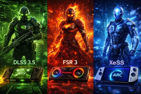 DLSS 3.5 vs FSR 3 vs XeSS: qual tecnologia escolher em 2026?
