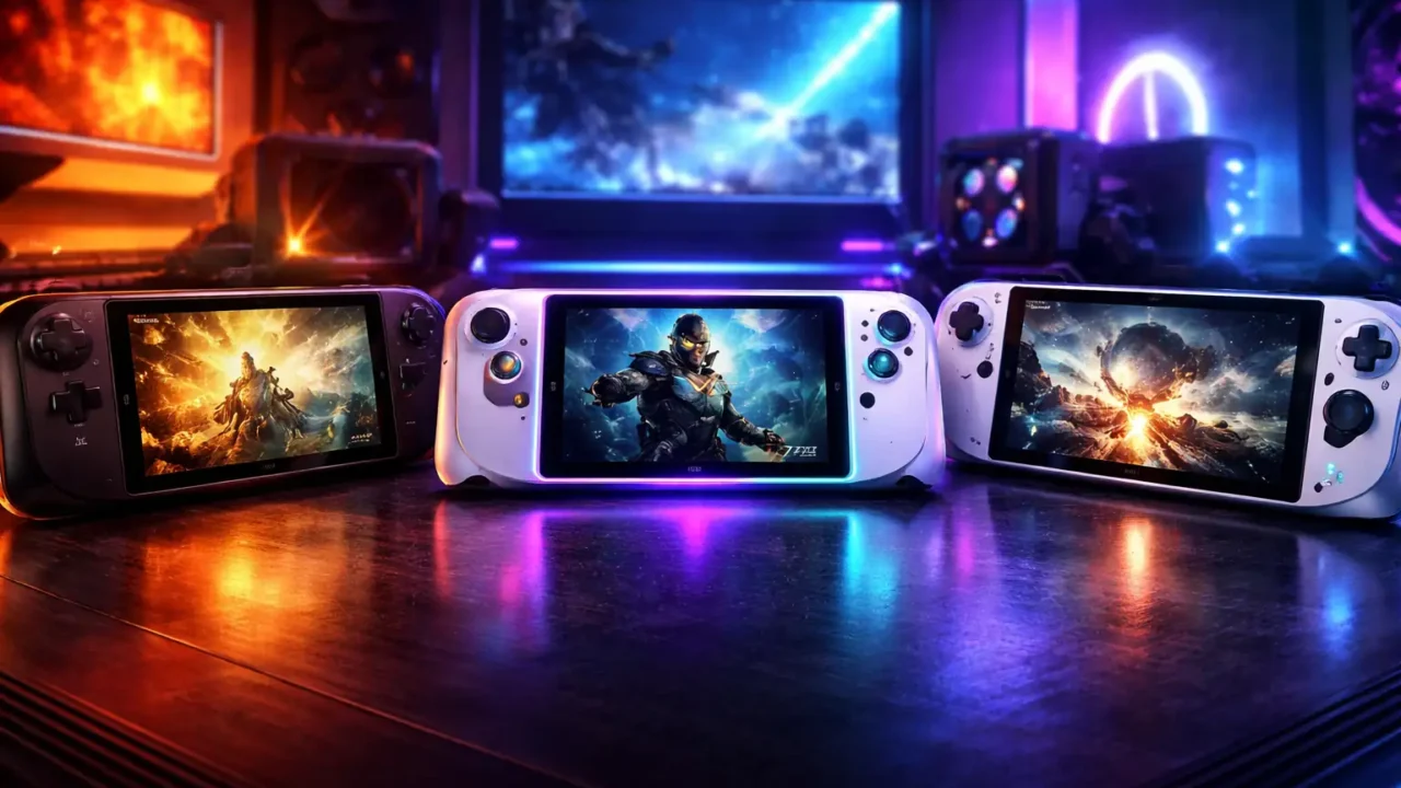 Steam Deck OLED vs ROG Ally X vs Lenovo Legion Go: qual escolher?