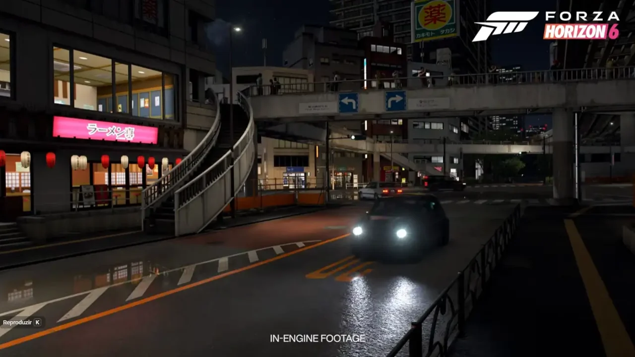 Novo Forza Horizon 6 revela Tóquio em detalhe surpreendente