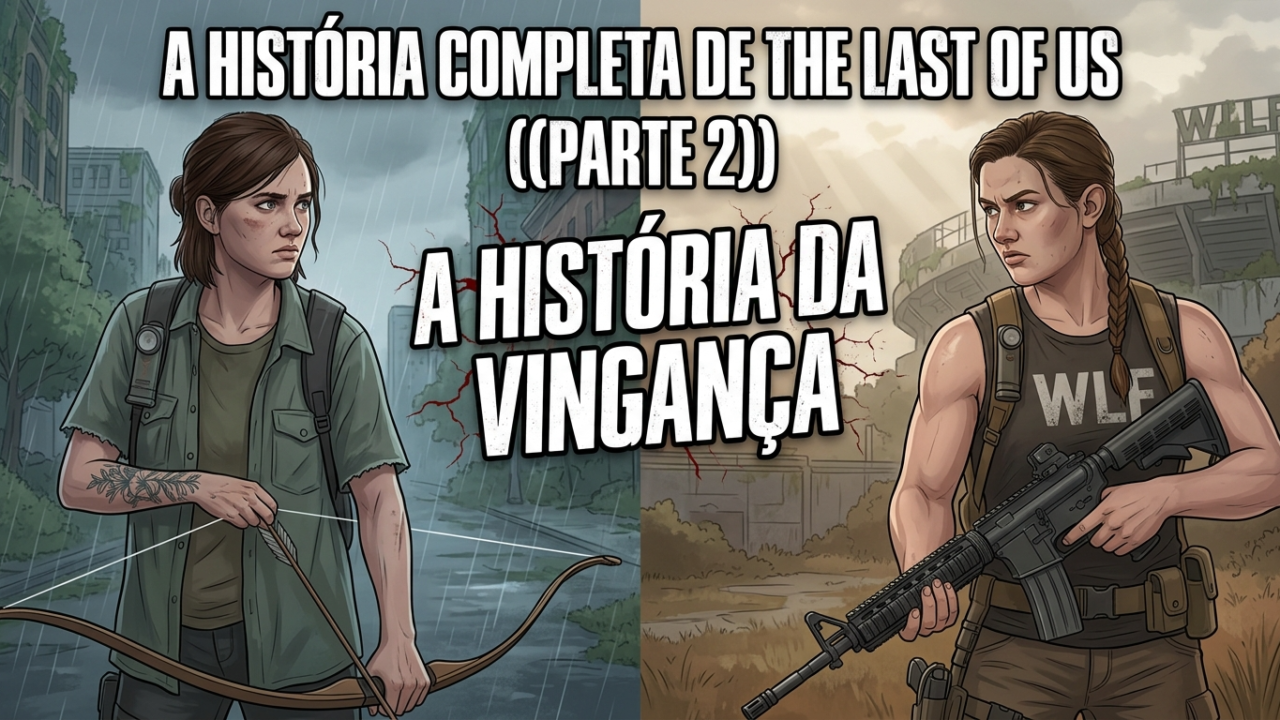 A HISTÓRIA COMPLETA DE THE LAST OF US PART II: O Brutal Ciclo de Vingança de Ellie e Abby!