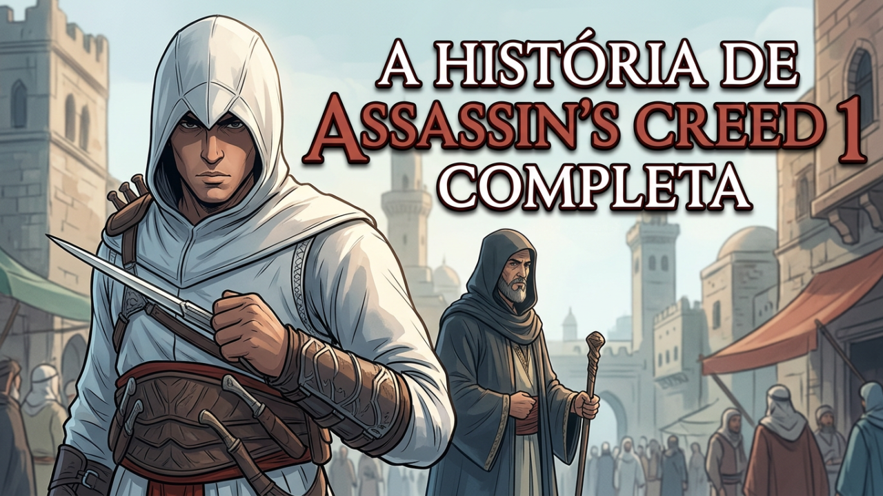 O Início da Irmandade: A História de Altaïr e Desmond!