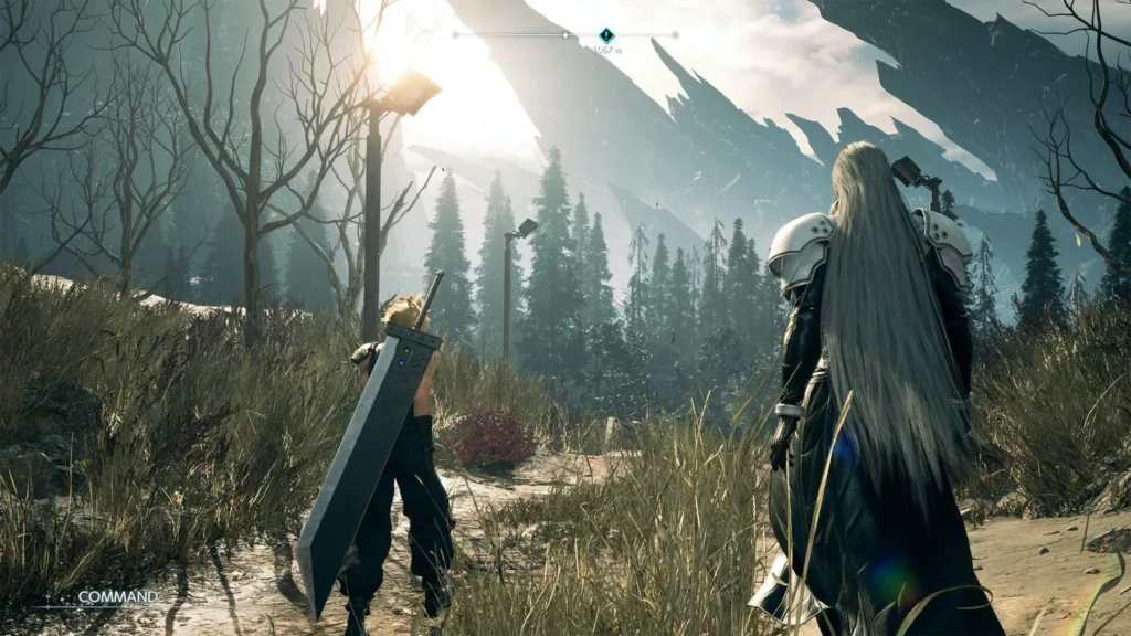 Captura de tela de Final Fantasy VII Rebirth 2