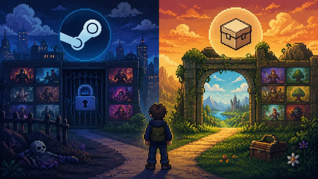 Steam vs. GOG: Qual Plataforma é Melhor para o Consumidor em Questão de DRM?