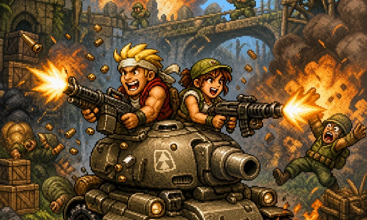 Curiosidades da Série Metal Slug: Os Segredos Por Trás do Fliperama Mais Barulhento dos Anos 90