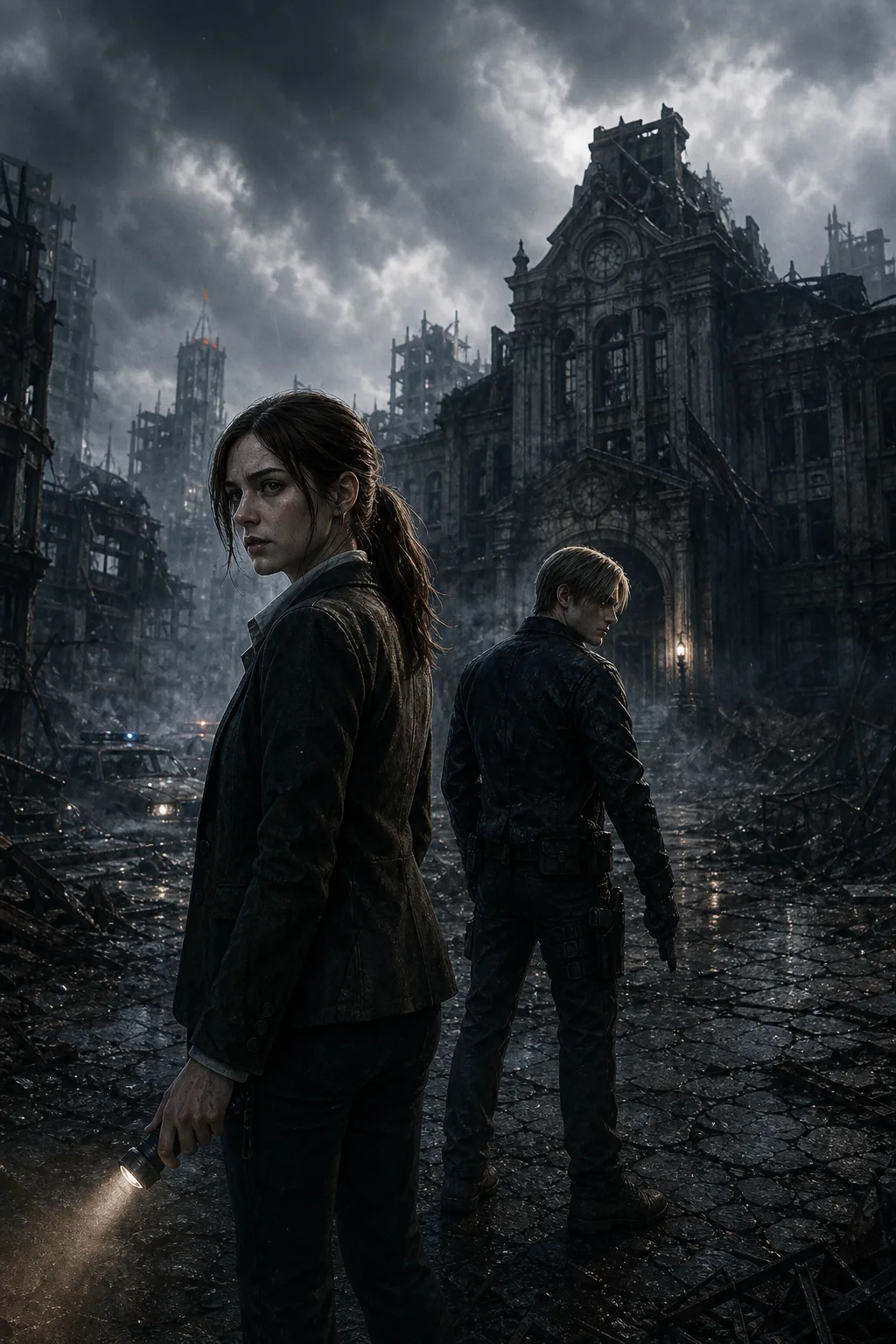 Resident Evil Requiem retornando às ruínas de Raccoon City com Grace e Leon Resident Evil Requiem retornando às ruínas de Raccoon City com Grace e Leon