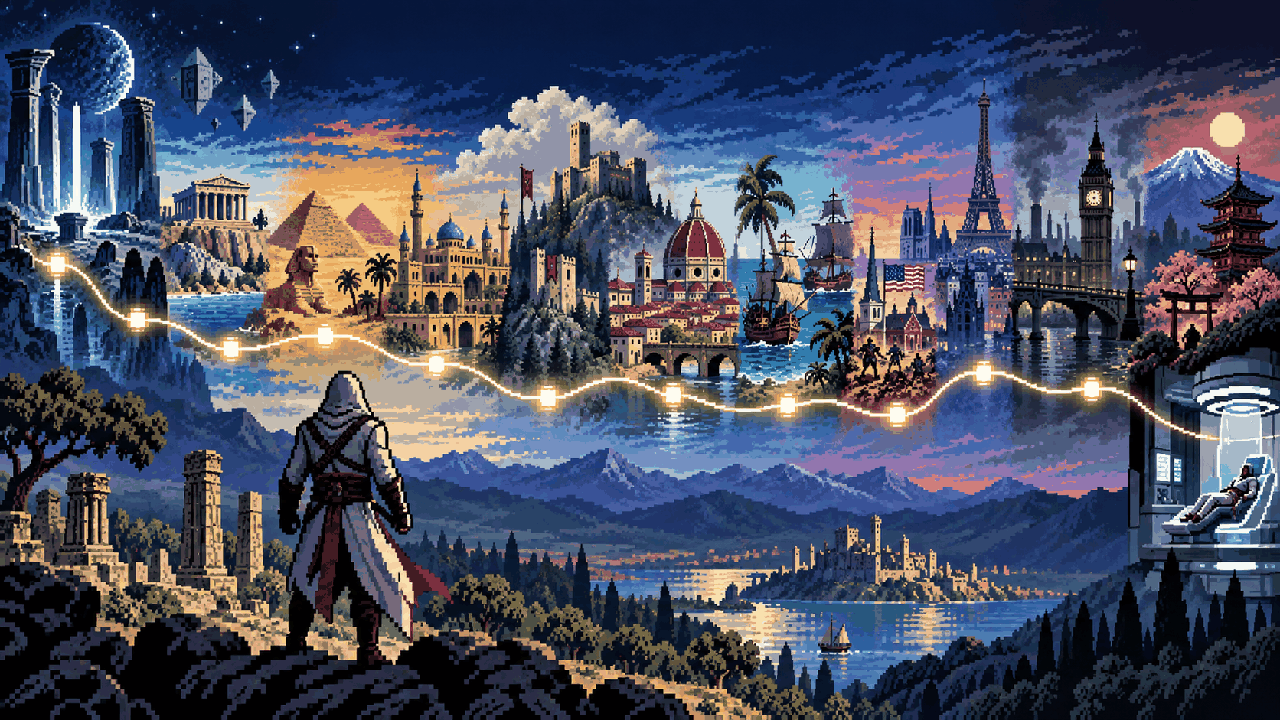 A linha do tempo completa de Assassin’s Creed