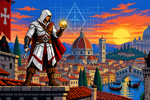 A história completa de Assassin’s Creed II: Ezio, Borgia e final explicado