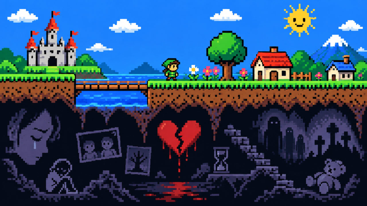 Jogos que parecem simples, mas escondem uma história pesada