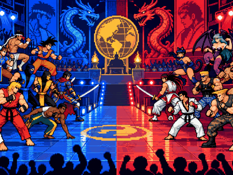 Você é lutador de direita ou de esquerda? 14 duelos dos games de luta