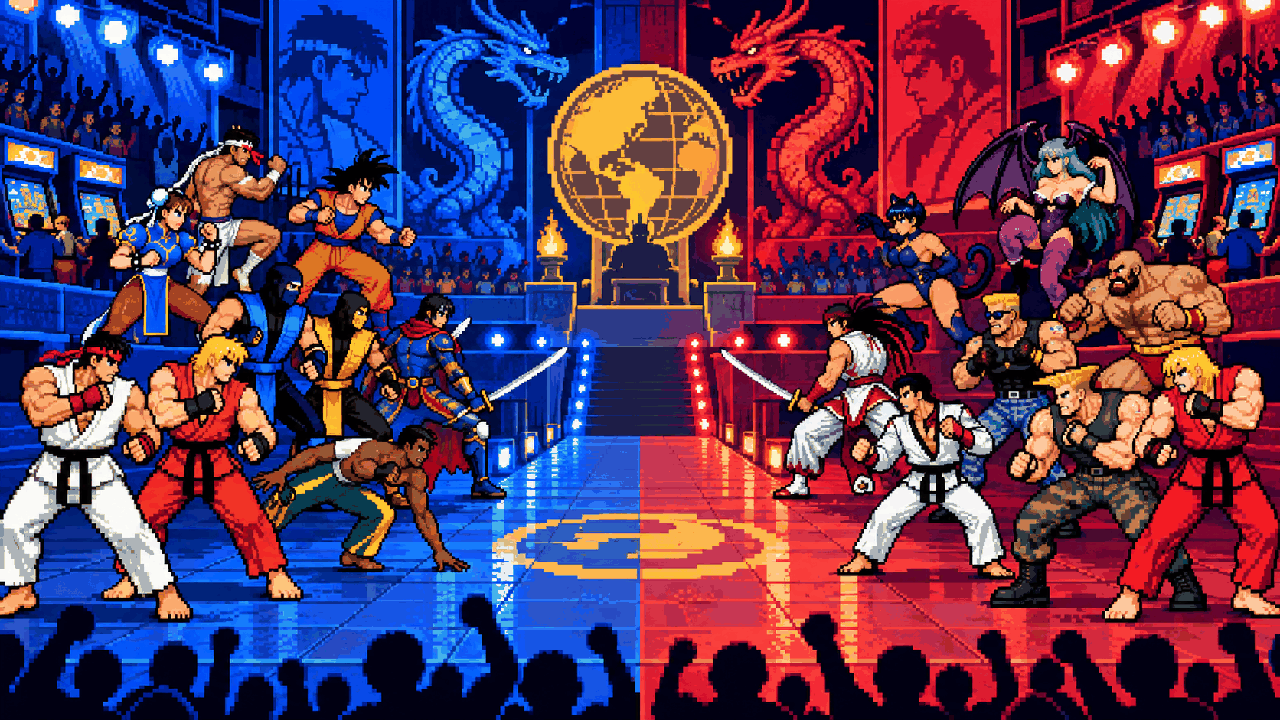 Você é lutador de direita ou de esquerda? 14 duelos dos games de luta
