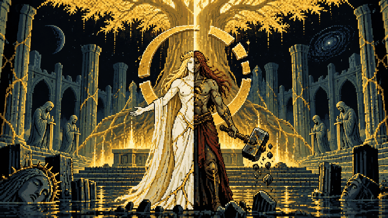 A história completa de Marika e Radagon em Elden Ring