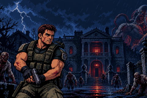 A história completa de Chris Redfield em Resident Evil