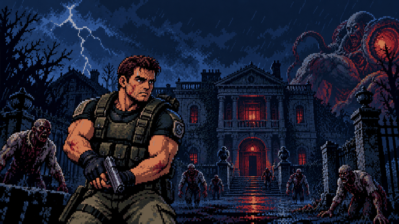 A história completa de Chris Redfield em Resident Evil