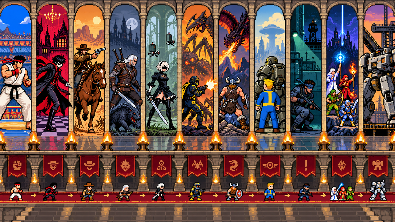 11 franquias de games que só estouraram de verdade depois