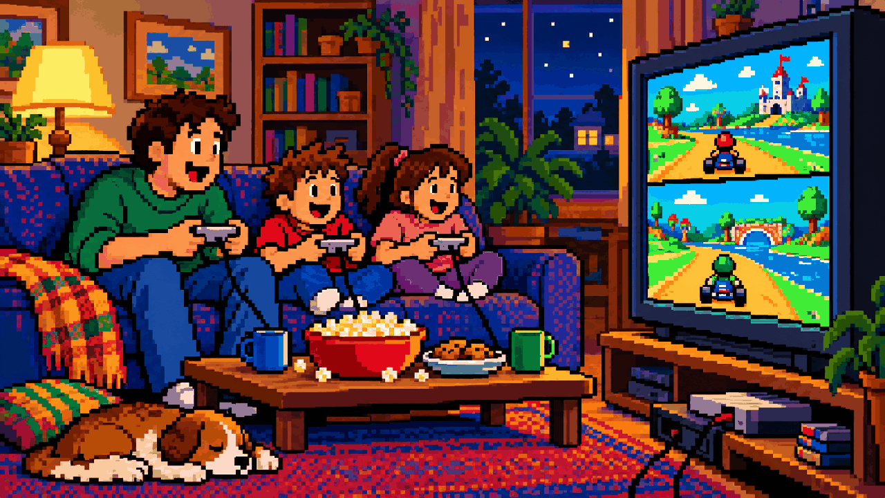 Melhores Jogos / games eletrônicos cooperativos local para jogar com os filhos