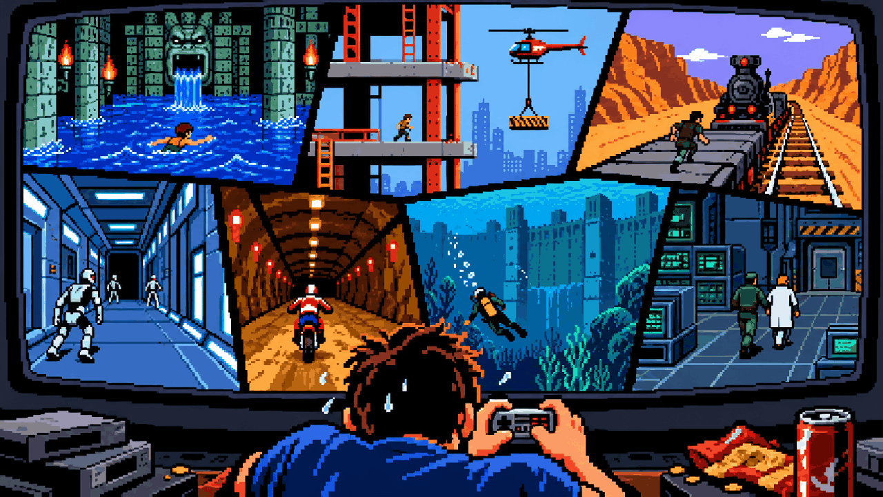 Jogos que tinham uma fase que todo mundo odiava