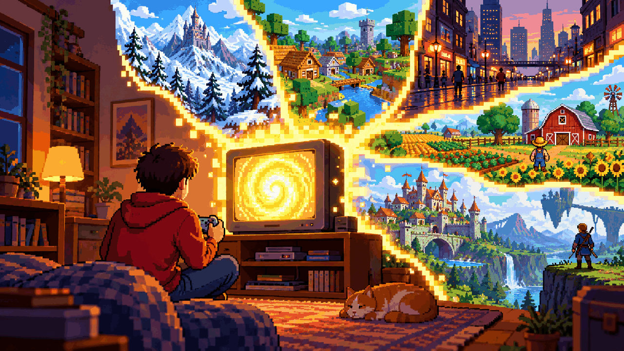 Jogos que você não zerava: você morava neles