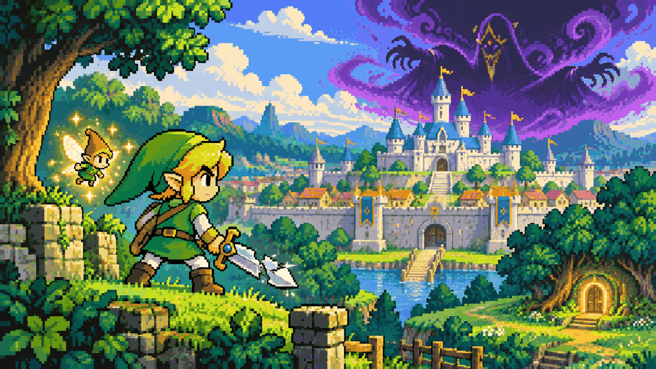 A história completa de Zelda: The Minish Cap
