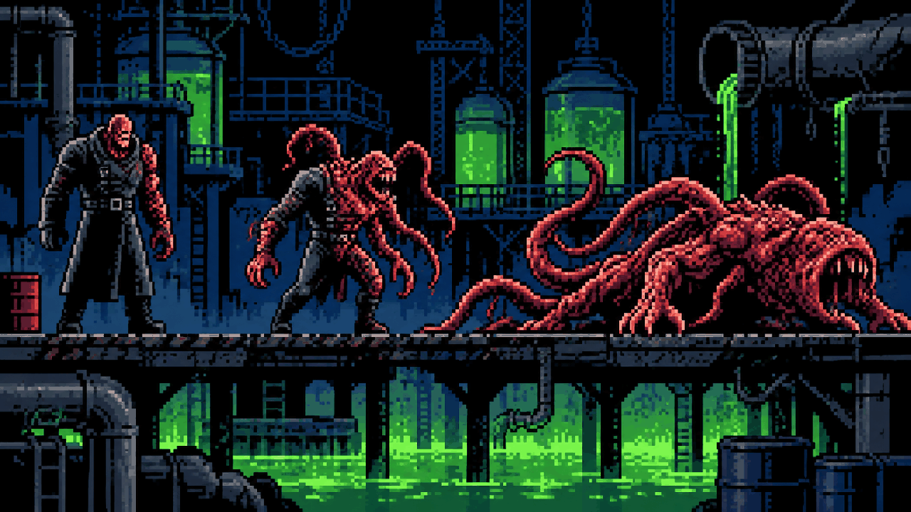 Evolucao das mutacoes do Nemesis ate forma final