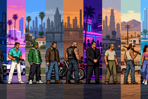 A evolução dos protagonistas de GTA: de Claude a Lucia