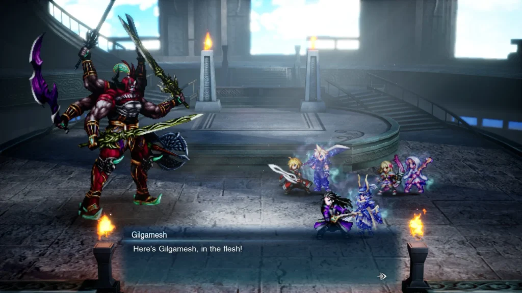 Captura de tela de Final Fantasy Resonance 2
