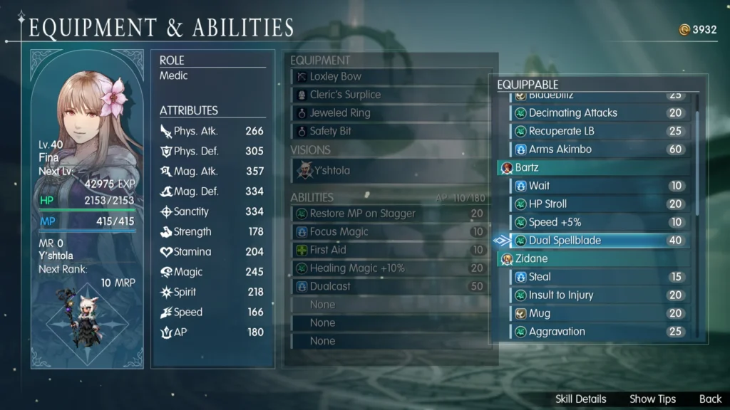 Captura de tela de Final Fantasy Resonance 3