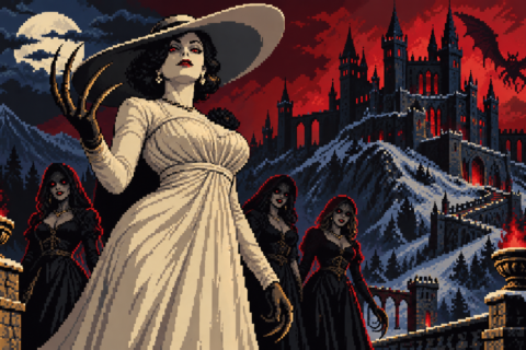 A história completa de Lady Dimitrescu em Resident Evil Village