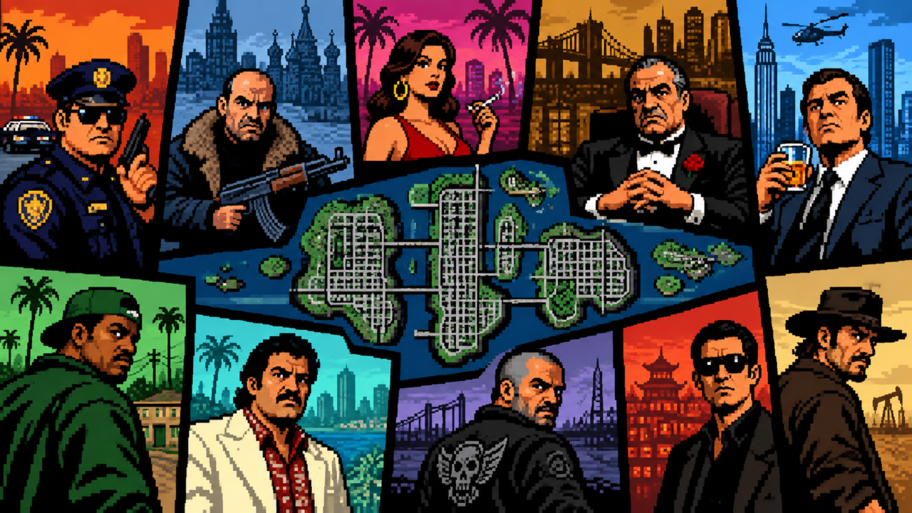 Os maiores vilões de GTA ranqueados