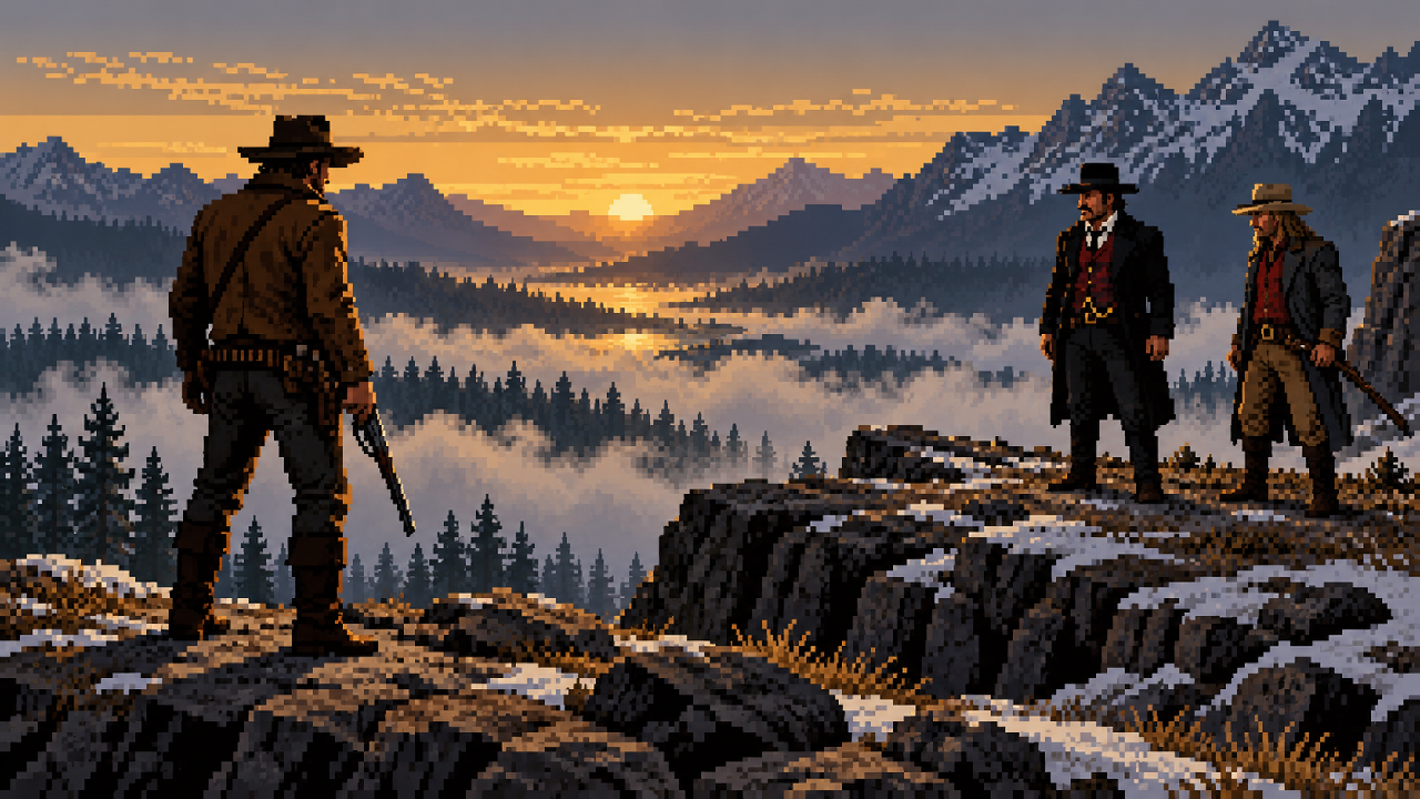 Arthur Morgan encara Dutch e Micah no confronto final de Red Dead Redemption 2